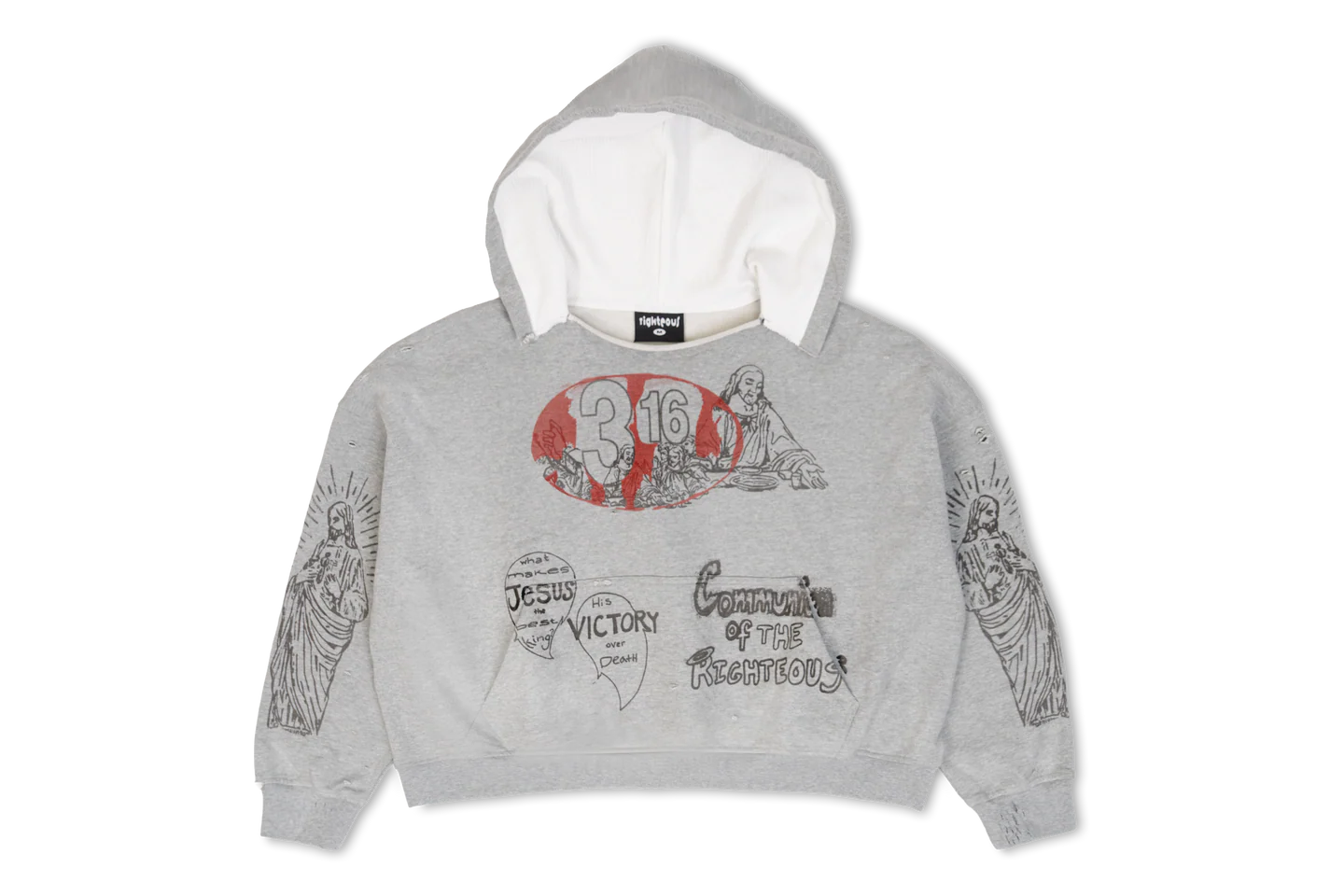 316Hoodie_516c64e3-ebc9-4fca-96ad-7a415cc108fd We Are Righteous "3:16" Distressed Hoodie