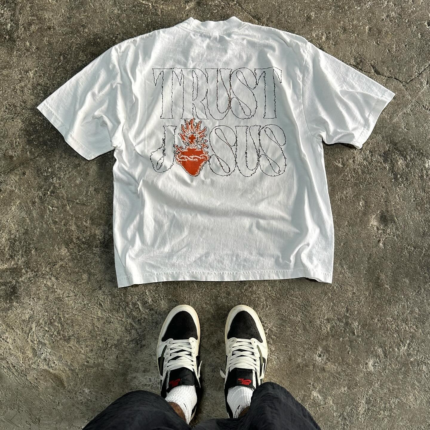 We Are Righteous Trust Jesus” Tees  White