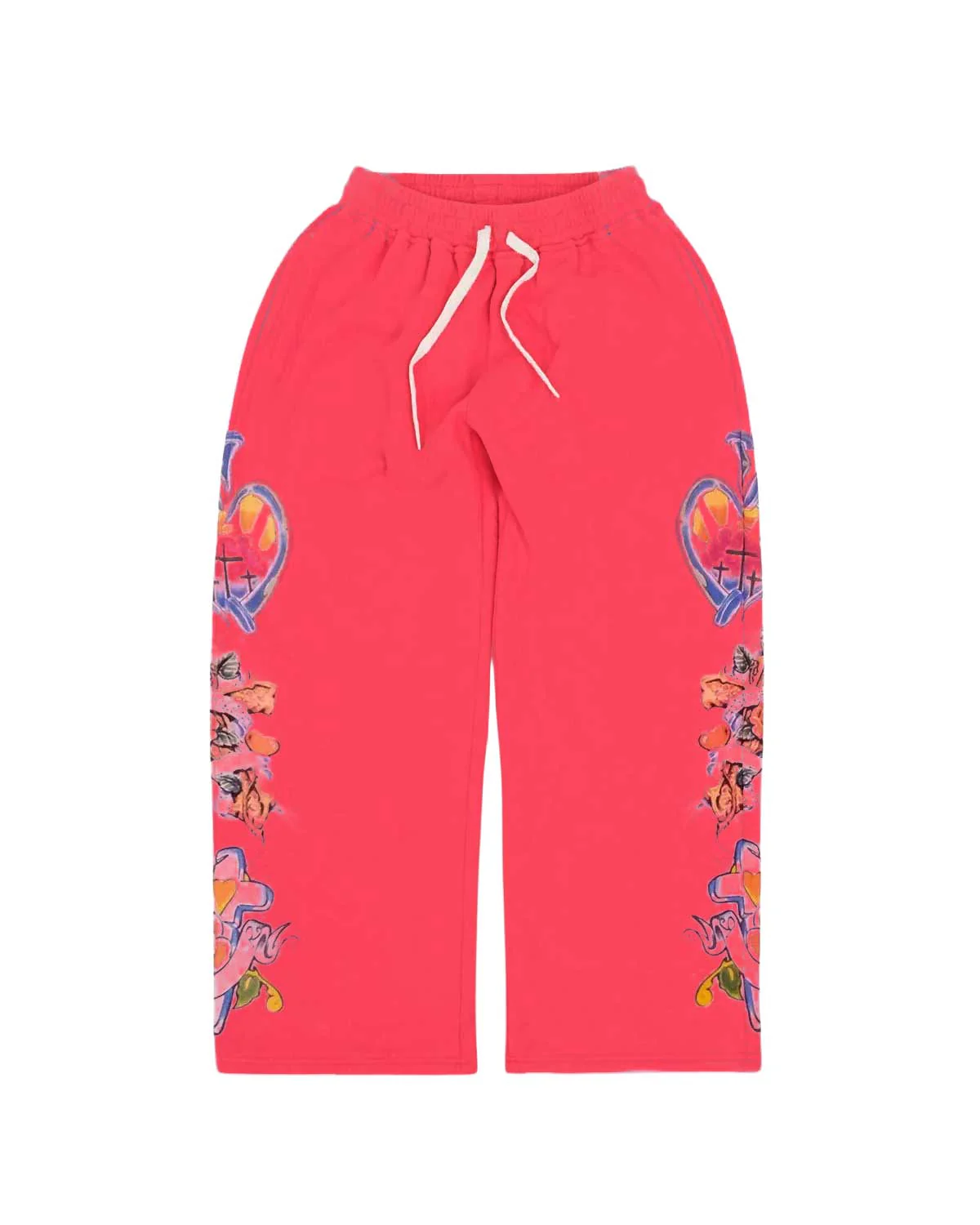 Righteous-Risen-King-Sweatpants-Red.webp We Are Righteous Risen King Sweatpants Red - Image 1